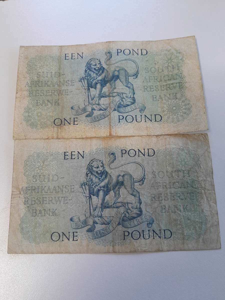 One Pound Notes 1948 & 1955