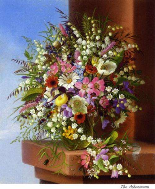 Silk Ribbon Embroidery Prints - Spring Flowers