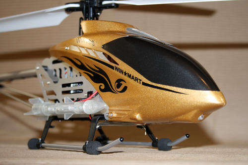 Radio Controlled Heli. Digital Proportional r/c Coaxial heli model. 3.5 channels. KL-500