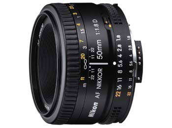 NIKON 50mm f1.8D AF NIKKOR Standard Single Focal Lens (App SA NIKON Dealer)