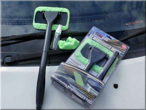 Windshield Wonder.  Great for Fog & Moisture removal