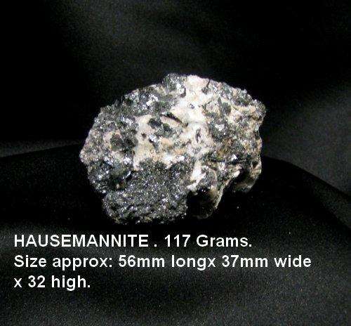 HAUSEMANNITE. 117 Grams.