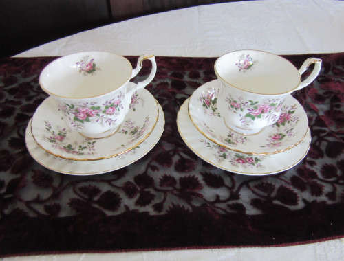 Royal Albert Lavander Rose trio