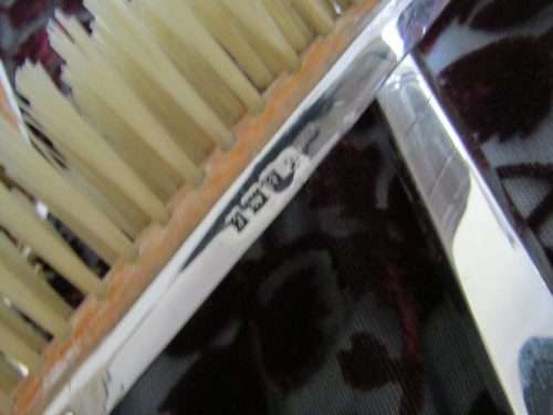 A Sterling Silver  Art deco dressing Table Set