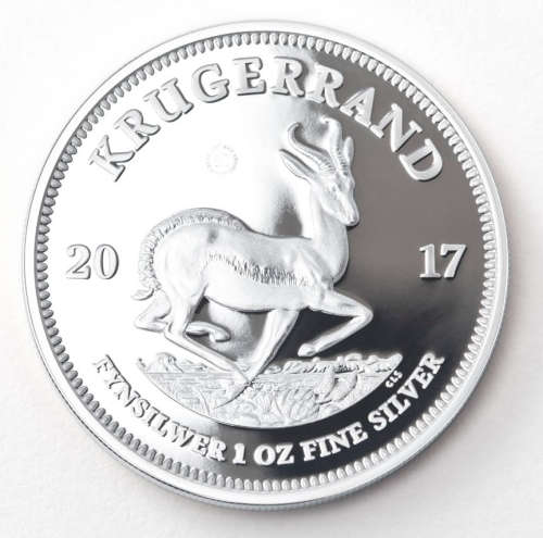 2017 Silver 1 Oz Krugerrand - Premium Uncirculated
