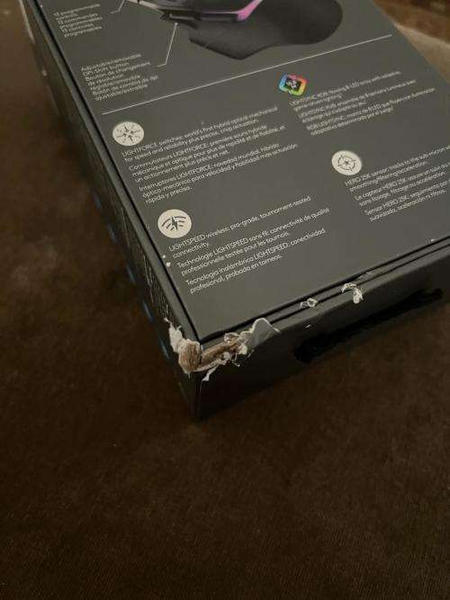 G502 X PLUS Lightspeed Wireless Gaming mouse - DAMAGED packaging