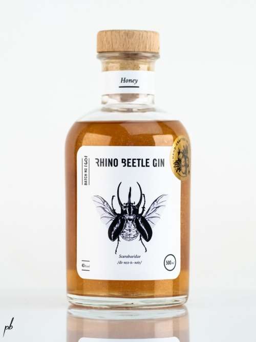 Rhino Beetle Gin 500ml - Honey
