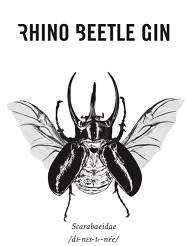 Rhino Beetle Gin 500ml - Honey