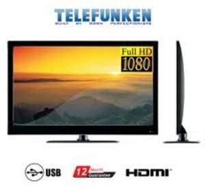 TELEFUNKEN 32 inch FULL HD LED TV FRAMELESS TLED-320FHDF