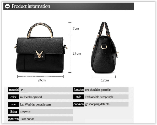 Handbag Woman Lady Bag Shoulder Bag Crossbody CRAZY R330