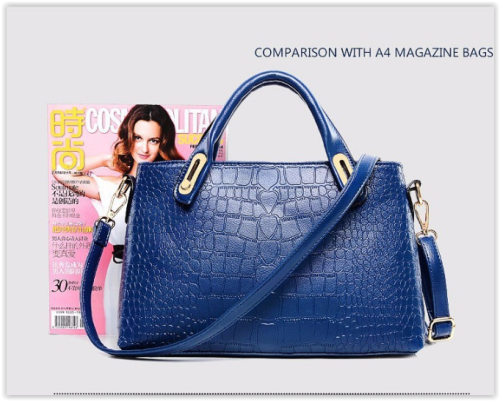 Leather Bags 3 Sets (HANDBAG - MESSENGER - PRURSE)  Shoulder Bag PU Leather ladies