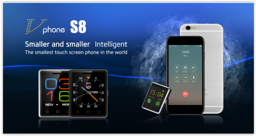 Smallest touch screen phone in the world.Mini Phone Vphone S8 1.54'' 2.5 D Touch Screen Crazy R620