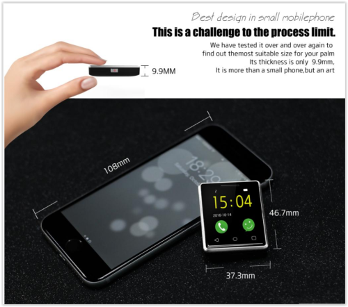 Smallest touch screen phone in the world.Mini Phone Vphone S8 1.54'' 2.5 D Touch Screen Crazy R620