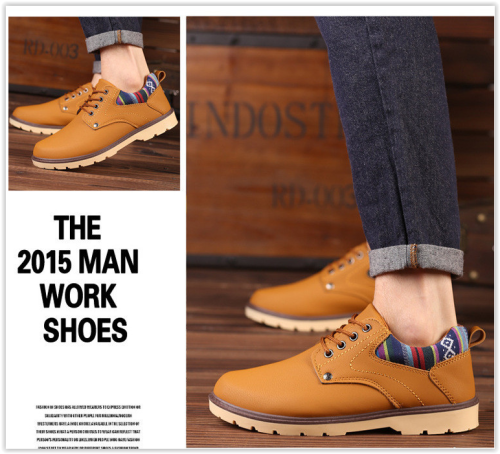Men Shoes Business Brown Blue Colour Shoes Lace up Flats  free shipping Craze R330