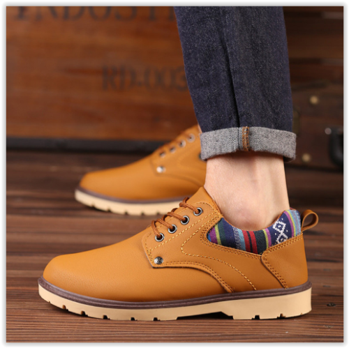 Men Shoes Business Brown Blue Colour Shoes Lace up Flats  free shipping Craze R330