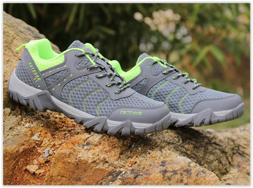 Men Hiking Trekking Shoes Climbing Breathable Sport Shoes Men CRAZY R499