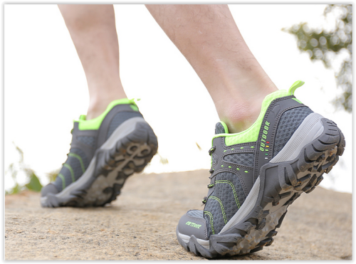 Men Hiking Trekking Shoes Climbing Breathable Sport Shoes Men CRAZY R499