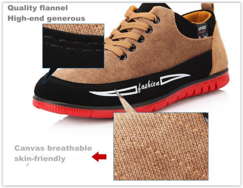 Men Spring Shoes Casual Shoes Trainer Walking Canvas Sport Shoes Men CRAZY R389