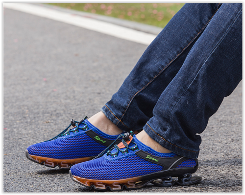 Men - Women Running Shoes Outdoor Athletic Breathable Trekking Jogging Sport CRAZY R469