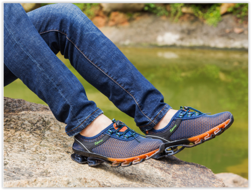 Men - Women Running Shoes Outdoor Athletic Breathable Trekking Jogging Sport CRAZY R469