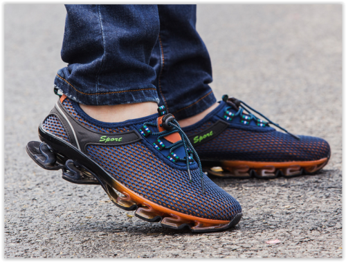 Men - Women Running Shoes Outdoor Athletic Breathable Trekking Jogging Sport CRAZY R469