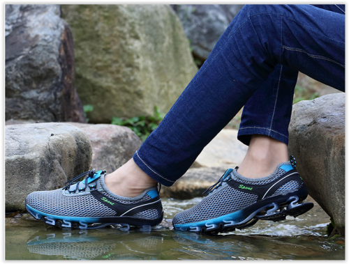 Men - Women Running Shoes Outdoor Athletic Breathable Trekking Jogging Sport CRAZY R469