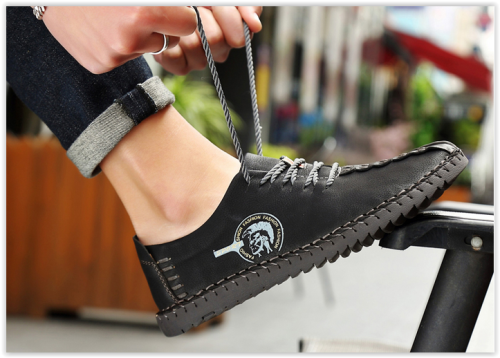 Men Genuine Leather Shoes New 6 types Unbeatable Beautiful Casual Comfortable Flat Loafers MAD R350