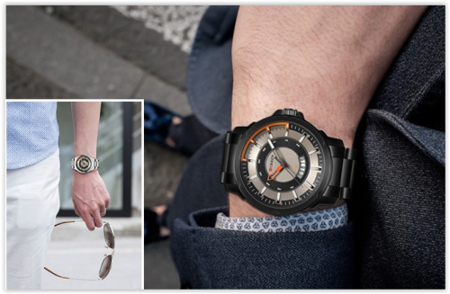 Men Watch Curren Unbeatable Beauty A Must Have Watch Sport Analog Display Crazy R280