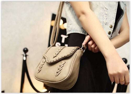 Women Bag PU Leather Bag Crossbody Messenger Bag Crazy R230