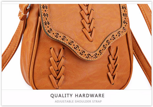 Women Bag PU Leather Bag Crossbody Messenger Bag Crazy R230