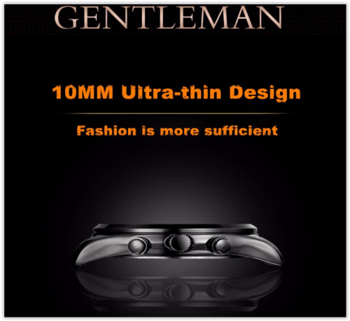 Waterproof Men Watch Stainless Steel Military Wrist Watch 2017