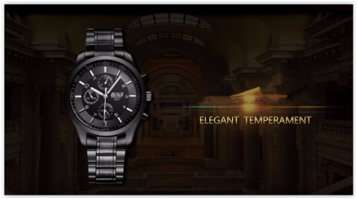 Waterproof Men Watch Stainless Steel Military Wrist Watch 2017