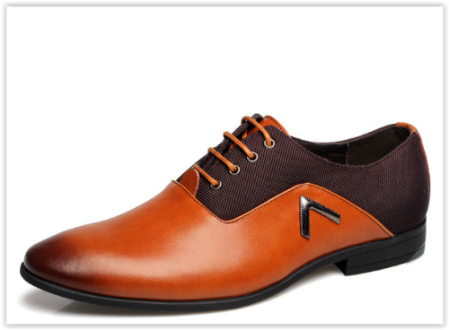 Men Leather Shoes Oxford Flats Business Shoes 3 Different Types Crazy R450