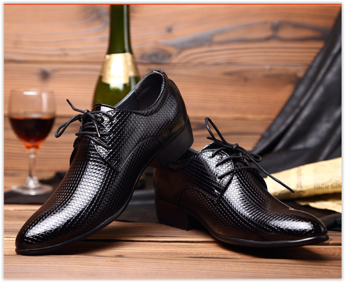 Men Italian Wedding Casual Shoes Oxford Flat PU Leather Cheap Buy a Crazy R350