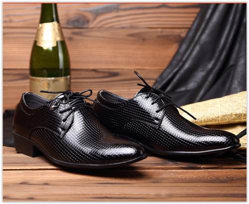 Men Italian Wedding Casual Shoes Oxford Flat PU Leather Cheap Buy a Crazy R350