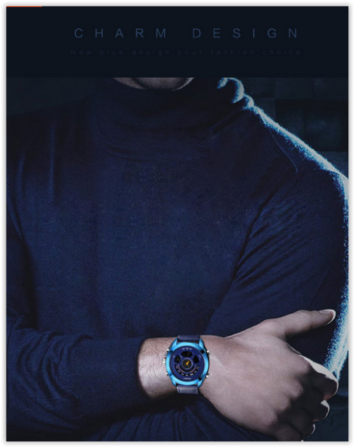 Boamigo Leather Watches Led Digital 30M Water Resistance  Crazy R350