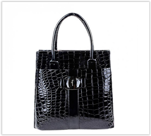 Luxury Women Handbag Evening Party Casual Crocodile PU Leather Shoulder Bag CRAZY R235