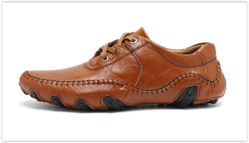 Men Shoes Hot Sale Genuine Leather Winter Fur Shoes HOT R599