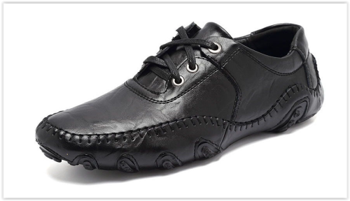 Men Shoes Hot Sale Genuine Leather Winter Fur Shoes HOT R599