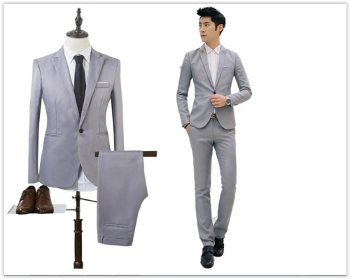 Men fashion business suit best man wedding dress, high quality, 3 Pieces Dress Suit(Jacket&Pants)