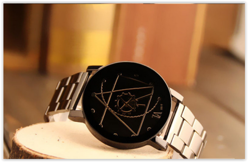 Stainless stil Watches Men Women Luxury Analog Crazy R160