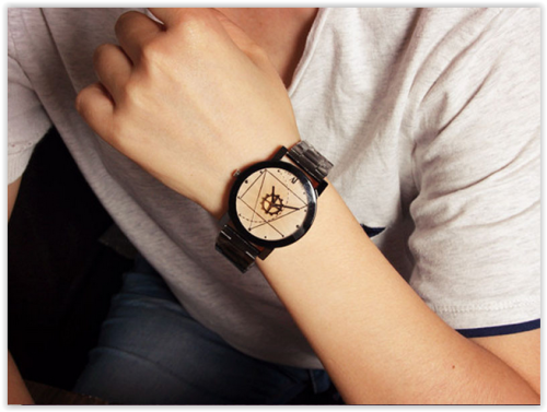 Stainless stil Watches Men Women Luxury Analog Crazy R160