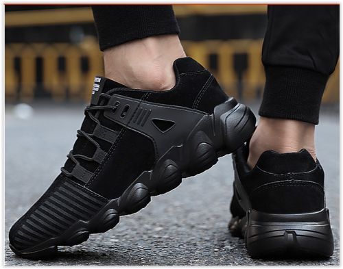 Men Running Shoes Sport Comfortable Non Slip Sneaker Trainer Male Outdoor Crazy R350