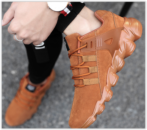 Men Running Shoes Sport Comfortable Non Slip Sneaker Trainer Male Outdoor Crazy R350