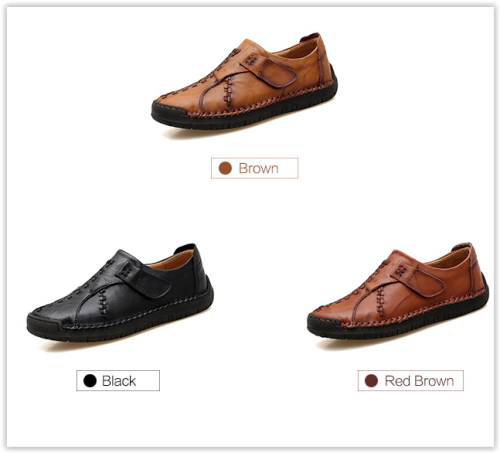 Men Genuine Leather Shoes Classic Fashion Male MAD R500