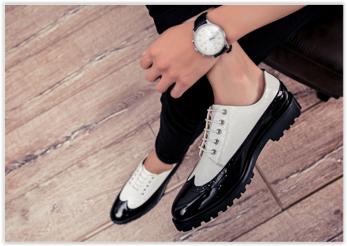 Men Genuine Cow Leather Casual Shoes Comfortable Lace Up Male MAD R549