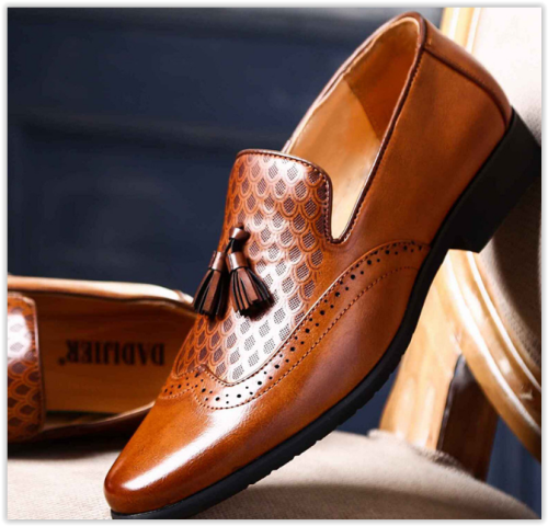 Men Loafers Shoes Oxford Business Shoes,Spring Autumn Men Casual Flat Patern Crazy R450