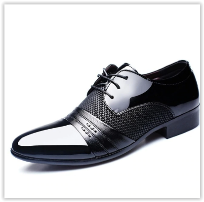 Men Italian Wedding Casual Shoes Oxford Flat PU Leather Cheap Buy a Crazy R350