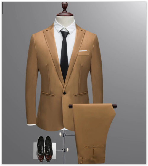Men Suit 2018 New Best Quallity Suit ( Jacket + Pants ) Business Professional MAD R699