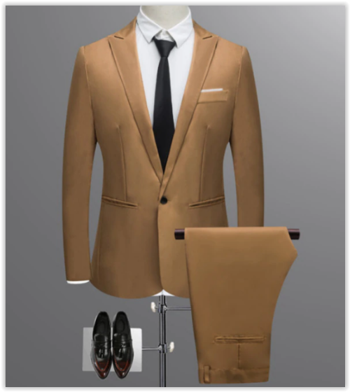 Men Suit 2018 New Best Quallity Suit ( Jacket + Pants ) Business Professional MAD R699